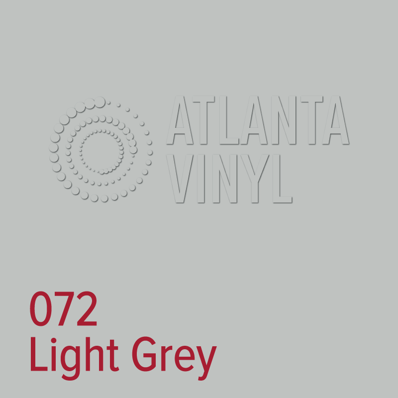 072 Light Gray Oracal 651 Permanent Vinyl (24" Roll)