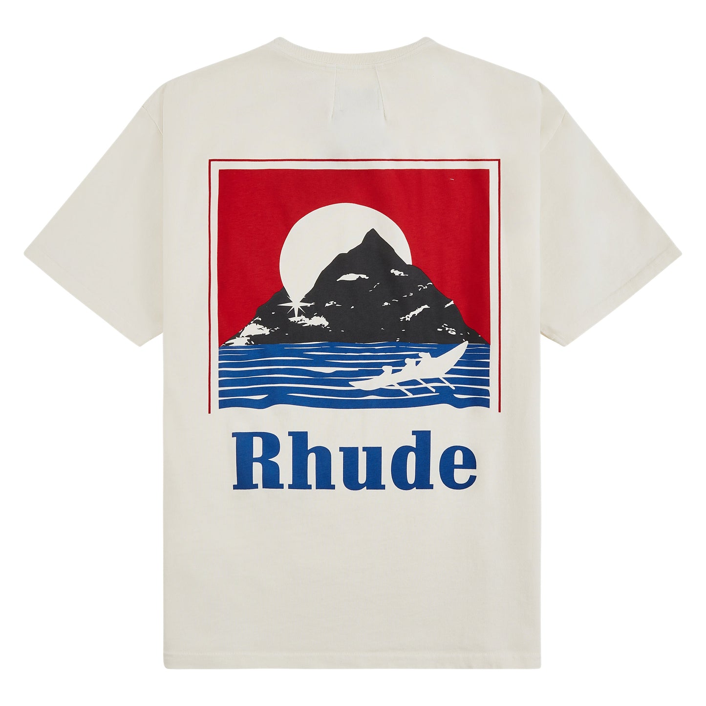 Moonlight Regatta Tee | White/Red/Blue