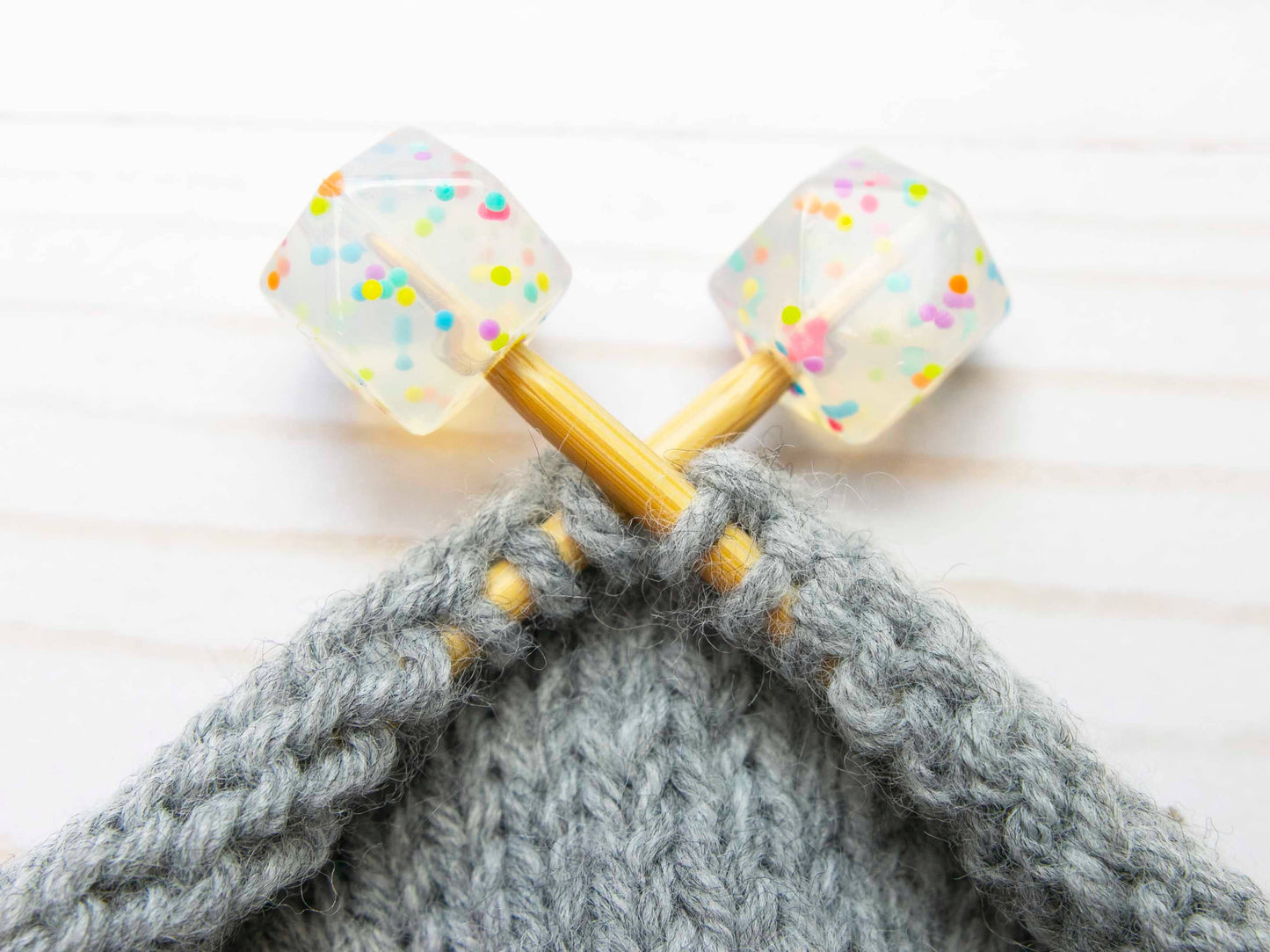 Confetti Hexagon | Stitch Stoppers
