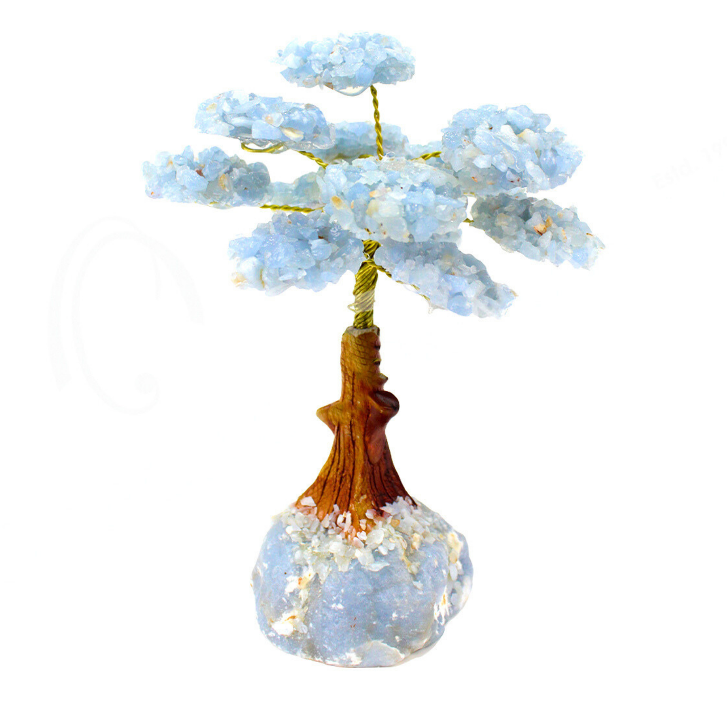 Angelite Gem Tree (Free Gift)