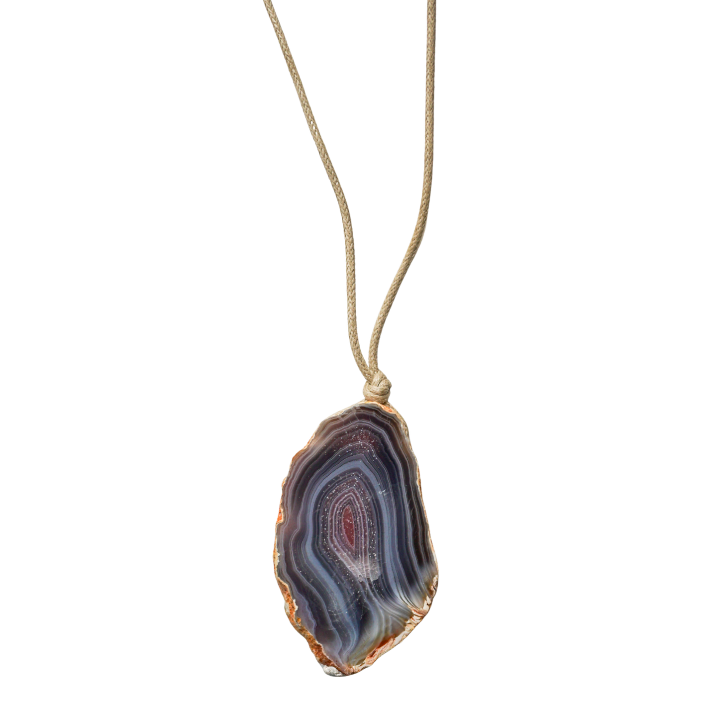 Botswana Agate Pendant Necklace