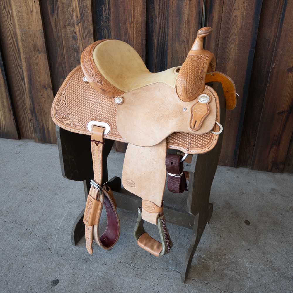 13" TESKEY'S COMPETITION SERIES BARREL SADDLE