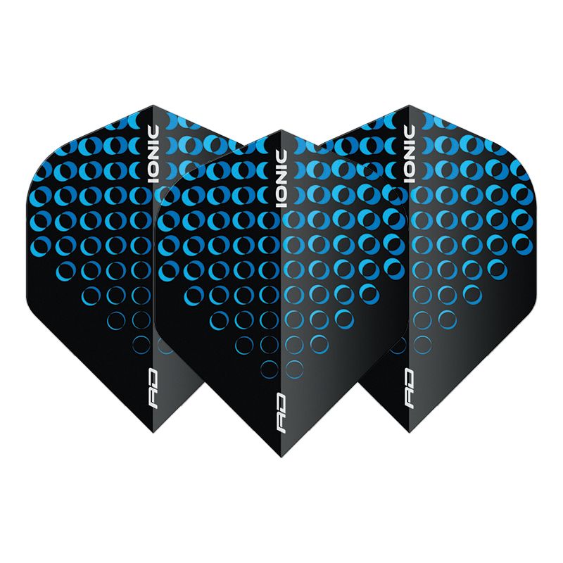 RED DRAGON - Hardcore Iconic Blue Circles Dart Flights