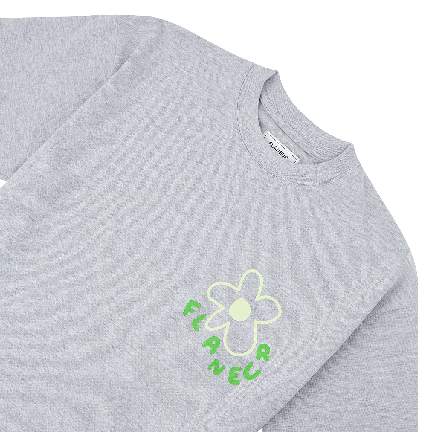 Blossom Tee | Heather Grey