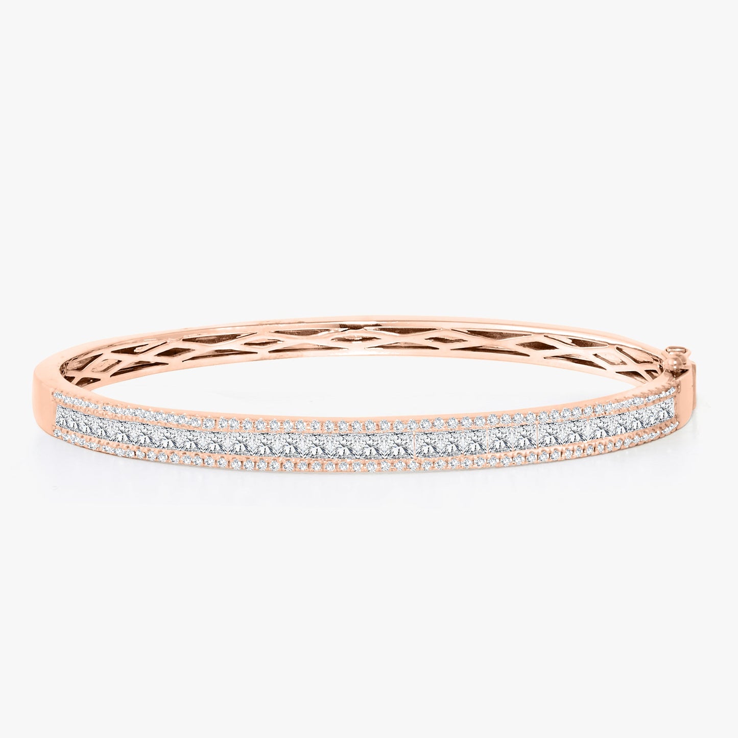 Francine Princess Cut Diamond Bangle 3.30 ctw