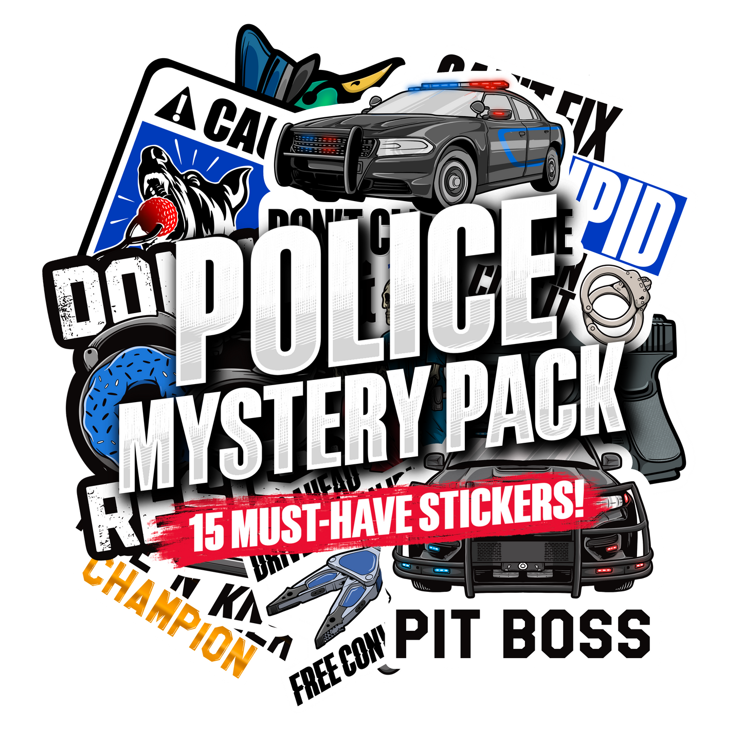 Mystery Sticker Packs
