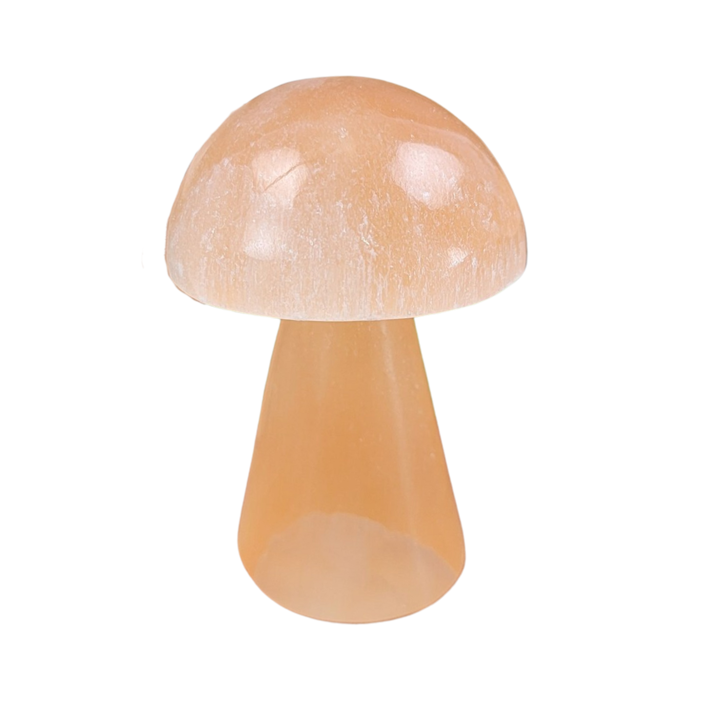 Orange Selenite Mushroom (Free Gift)