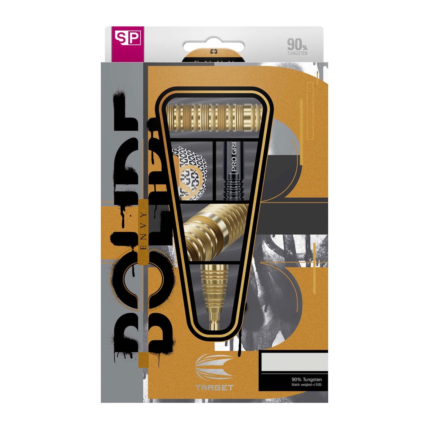 TARGET - 22g - Bolide Envy SP05 - Steel Tip Swiss Point - 90% Tungsten Darts