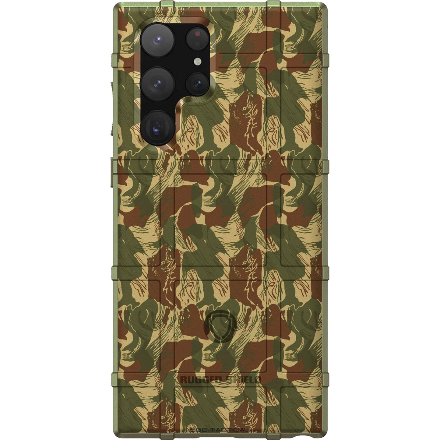 Rhodesian Brushstroke Tigerstripe Jungle Camouflage Custom Printed Case Design for Apple, Samsung, Google & Motorola Phone Models