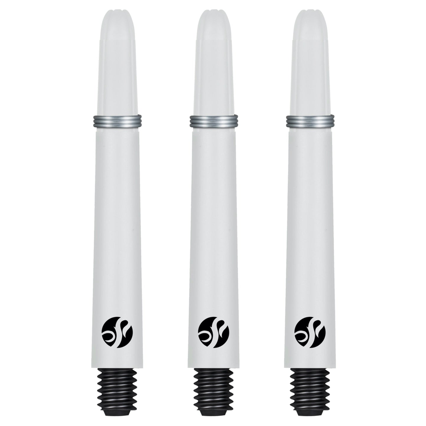 SHOT - Koi CARBON Dart Shafts - White