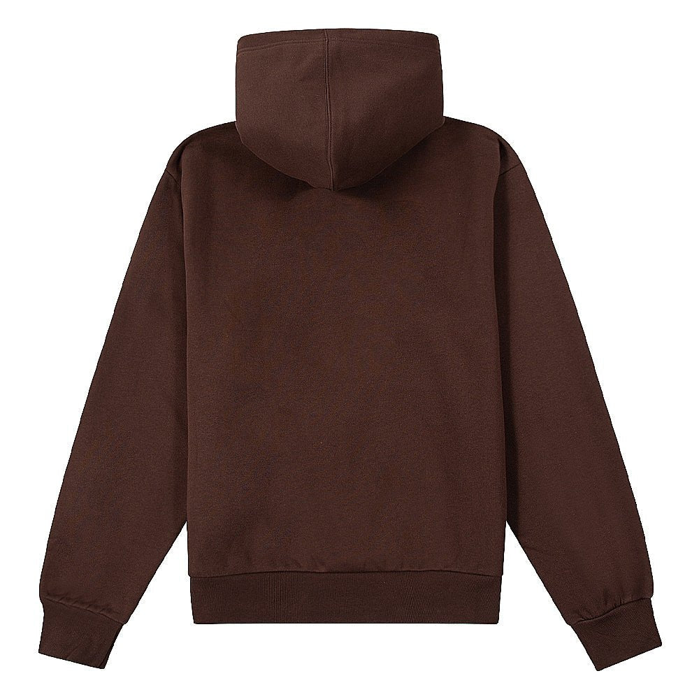 Brushed Logo Pullover Hoodie