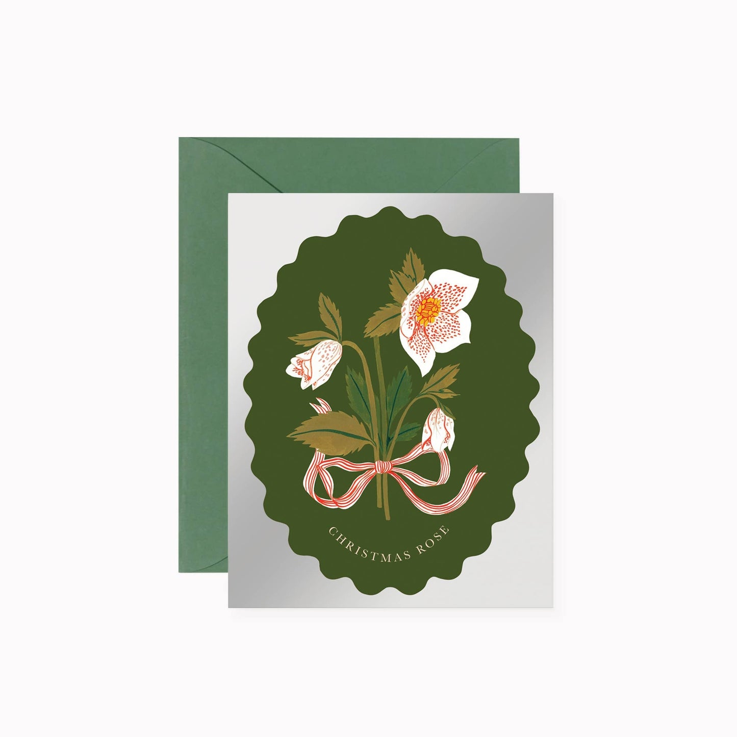 CHRISTMAS ROSE | greeting card