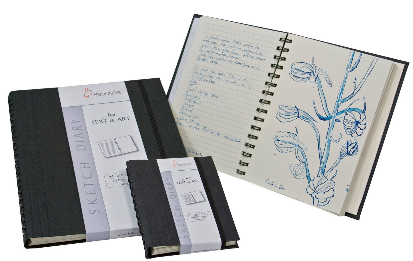Hahnemuhle Sketch Diary Black | A6