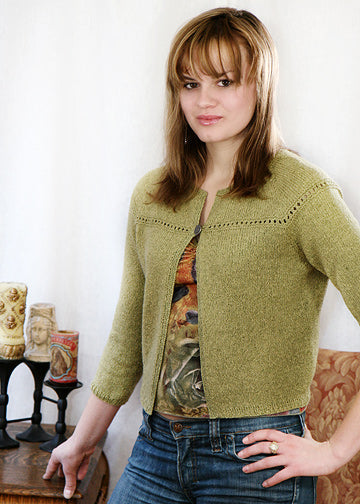 Chic Knits Eyelet Cardi