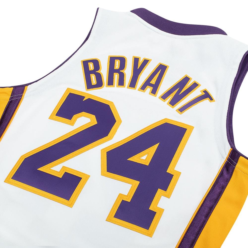 Kobe Bryant 09/10 Auth LA Lakers Jersey | White