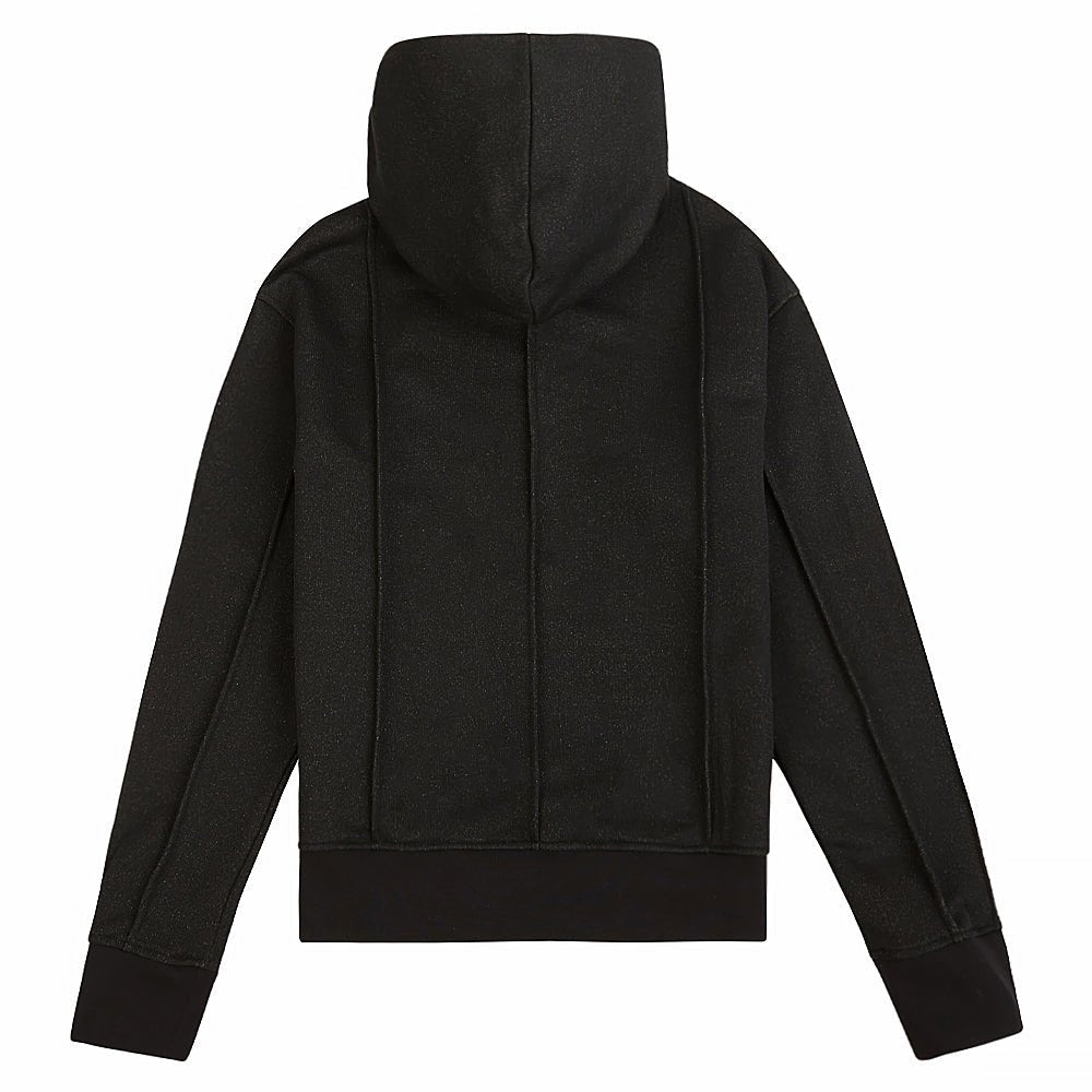 Pintuck Hoodie | Black