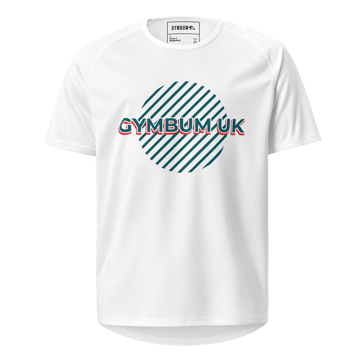 The Gymbum UK 80s Retro Design Performance T-Shirt