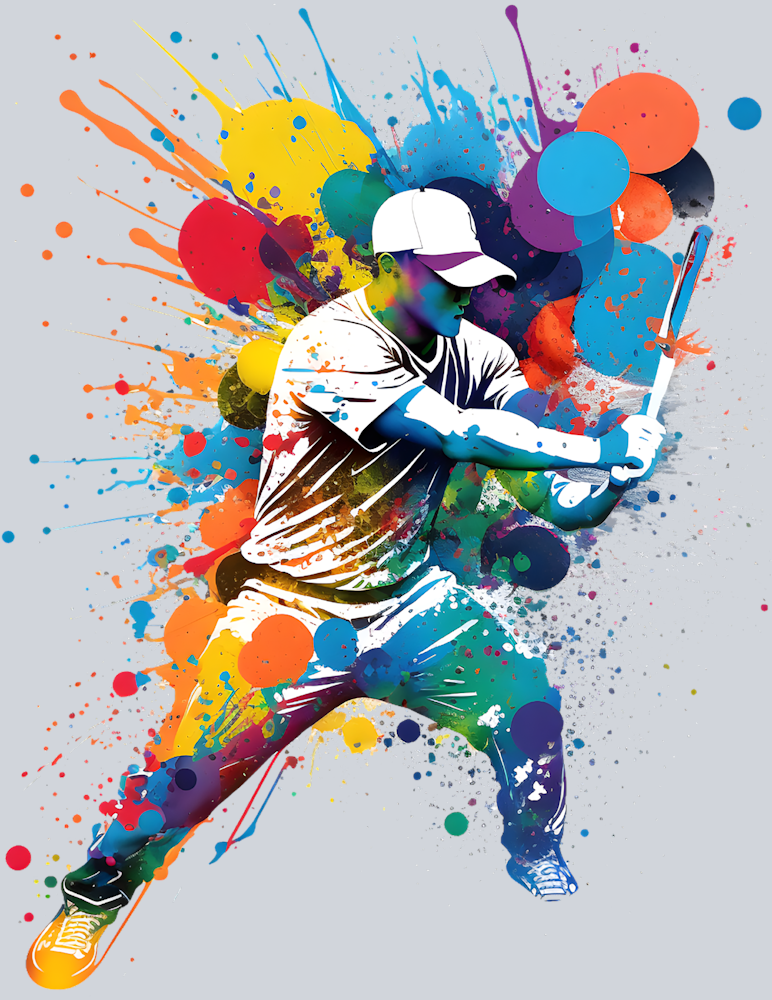 Baseball Player 5 - STK00426 (DTF Transfers)