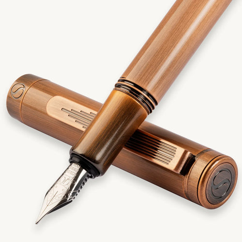 EDC Copper Fountain Pen | Medium Nib