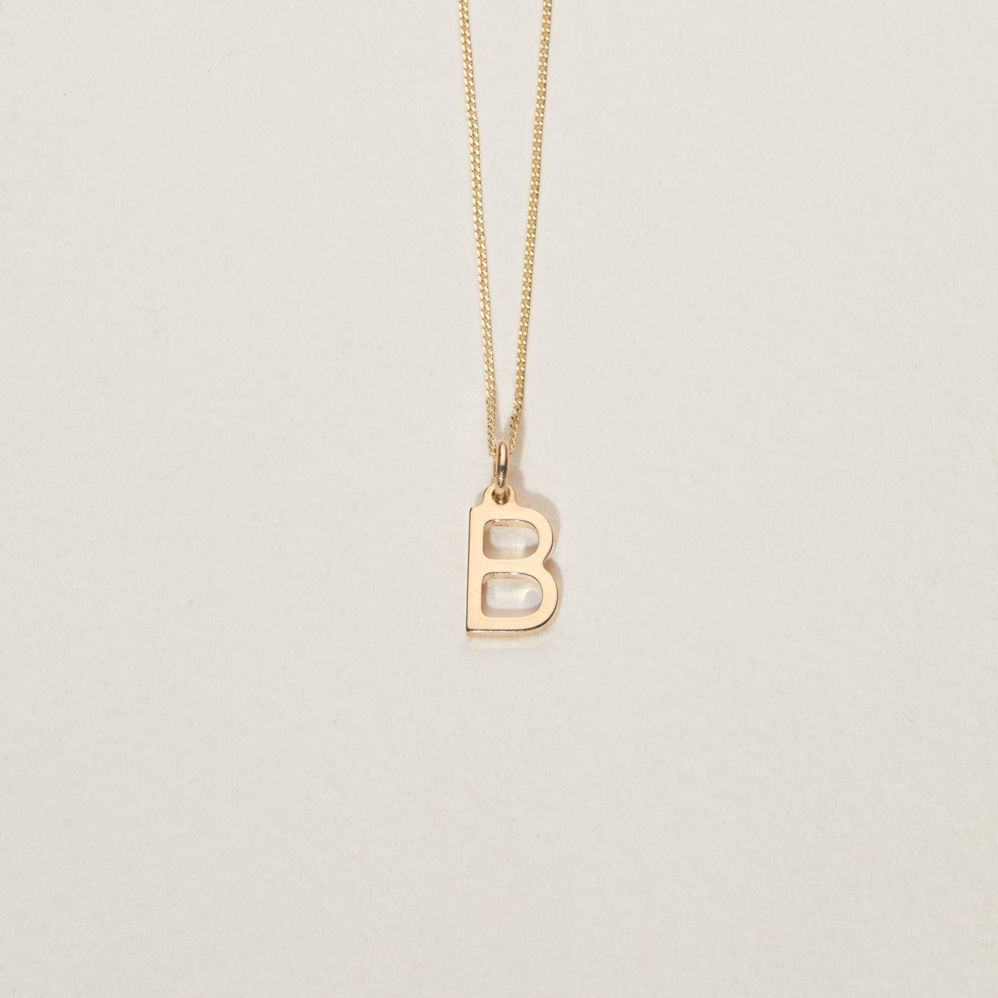 Gold Individual Initial Charm