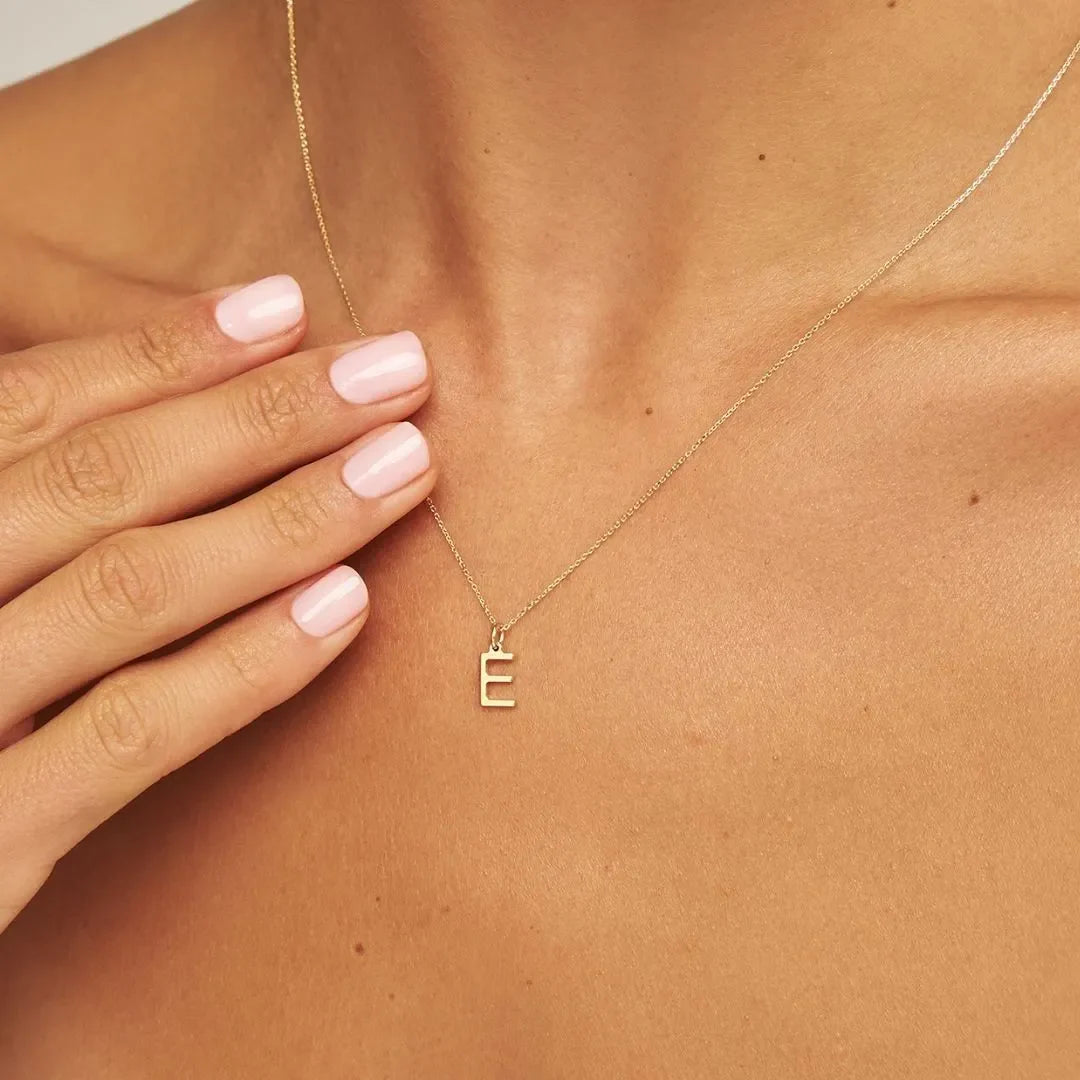 Gold Individual Initial Charm