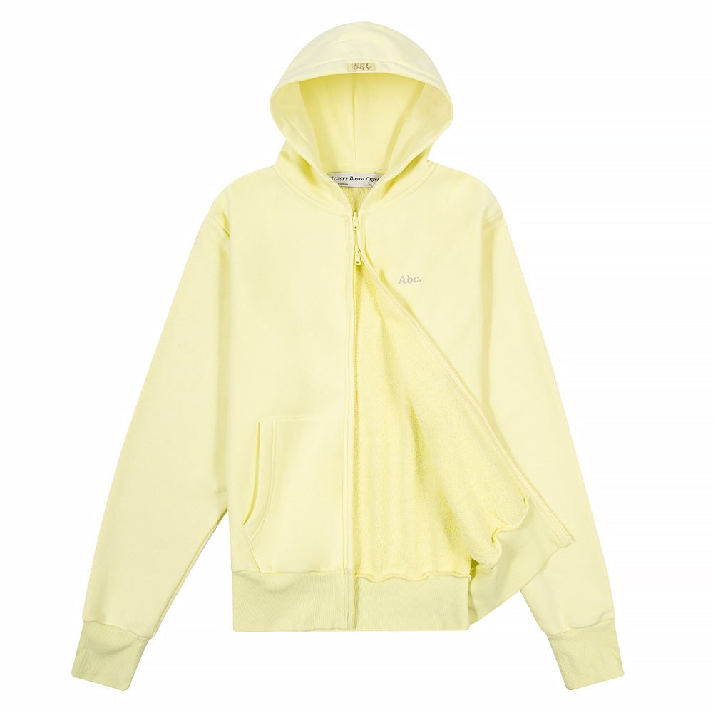 123 Core Zip-Up Hoodie | Sulphur