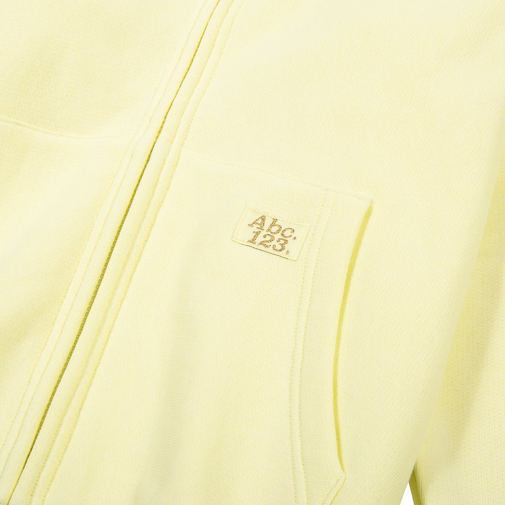 123 Core Zip-Up Hoodie | Sulphur