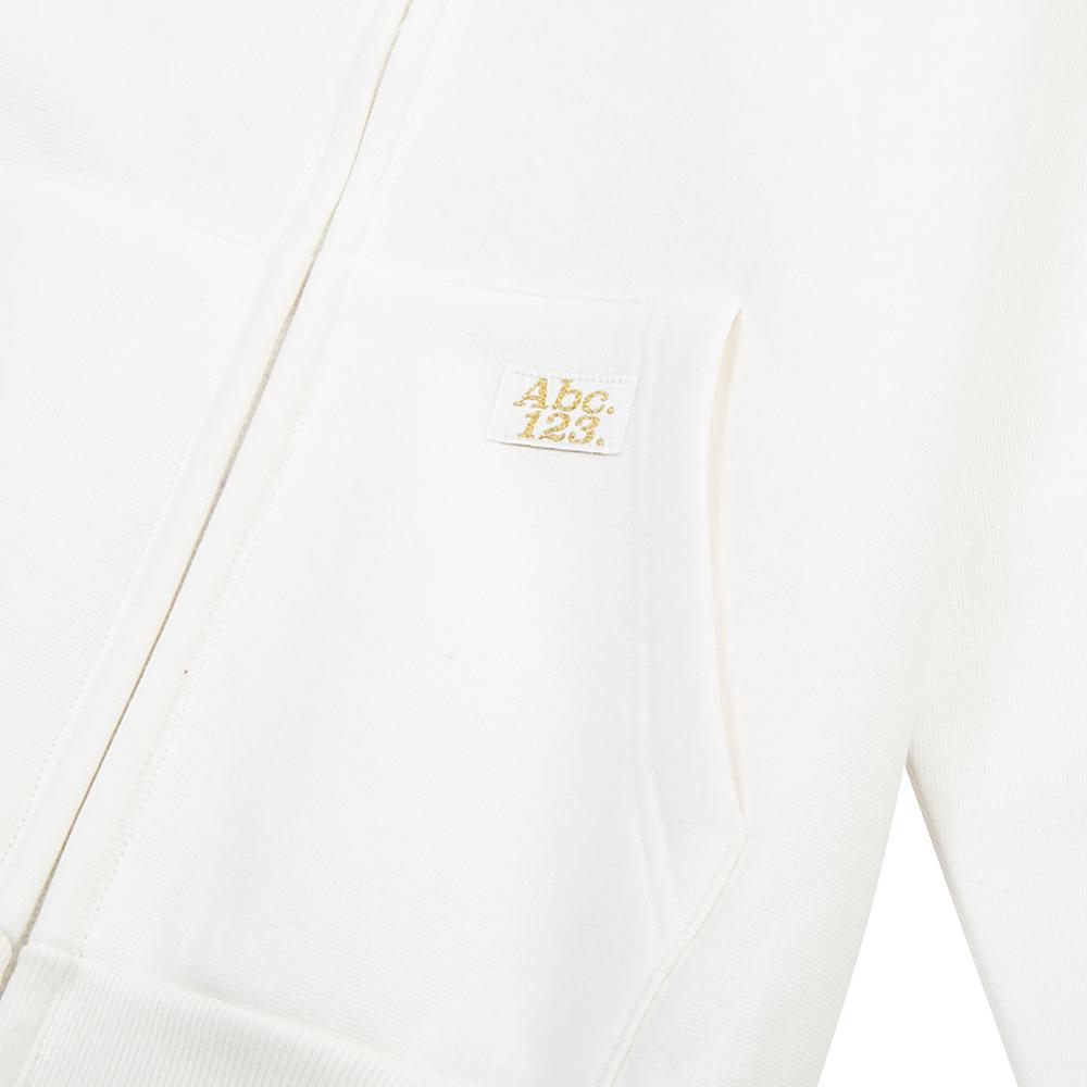 123 Zip Up Hoodie | Selenite