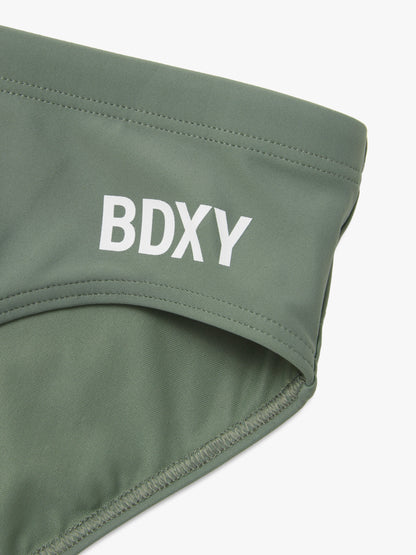 "The Atmos" Swimbrief | Army Green