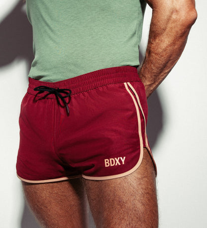 "The Cameo" Shorts | Burgundy