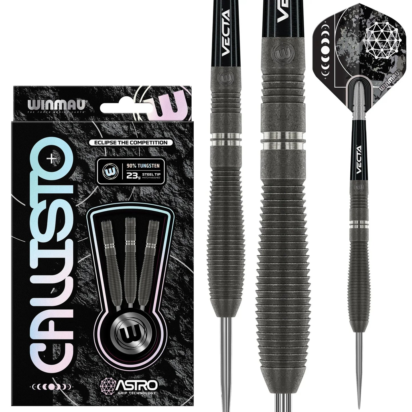 WINMAU - Callisto 02 Darts - 90% TUNGSTEN - 24g