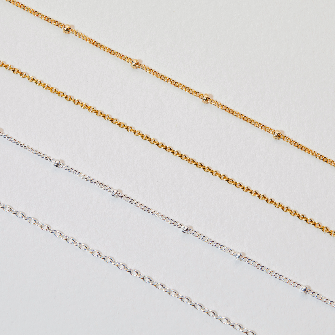 Gold Plain Chain