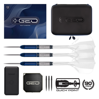 HARROWS - 23g Geo 01 Quick Point Darts - 90% Tungsten