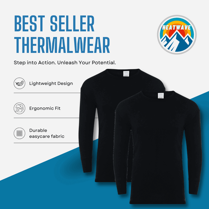 2 Pack Men's Thermal Underwear