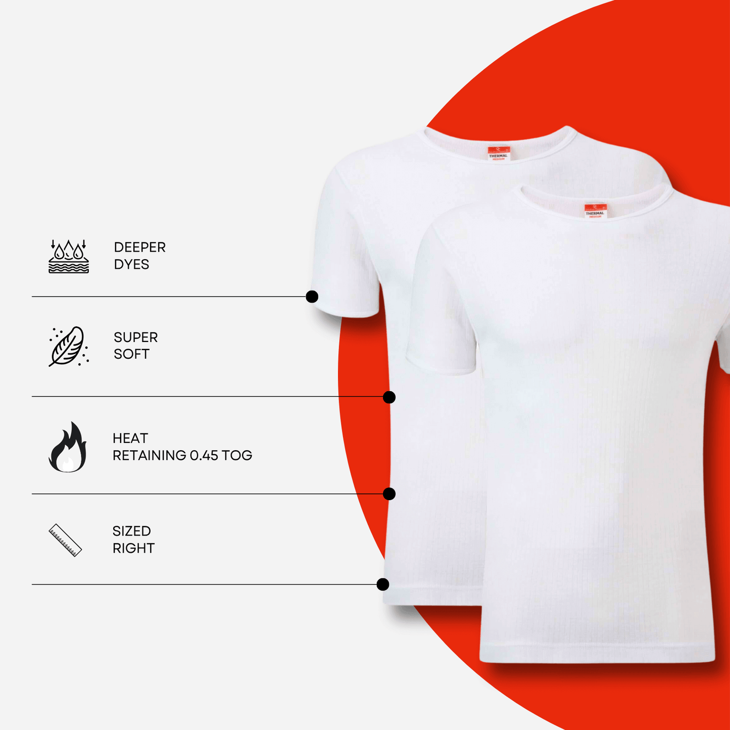 2 Pack Men's Thermal Underwear