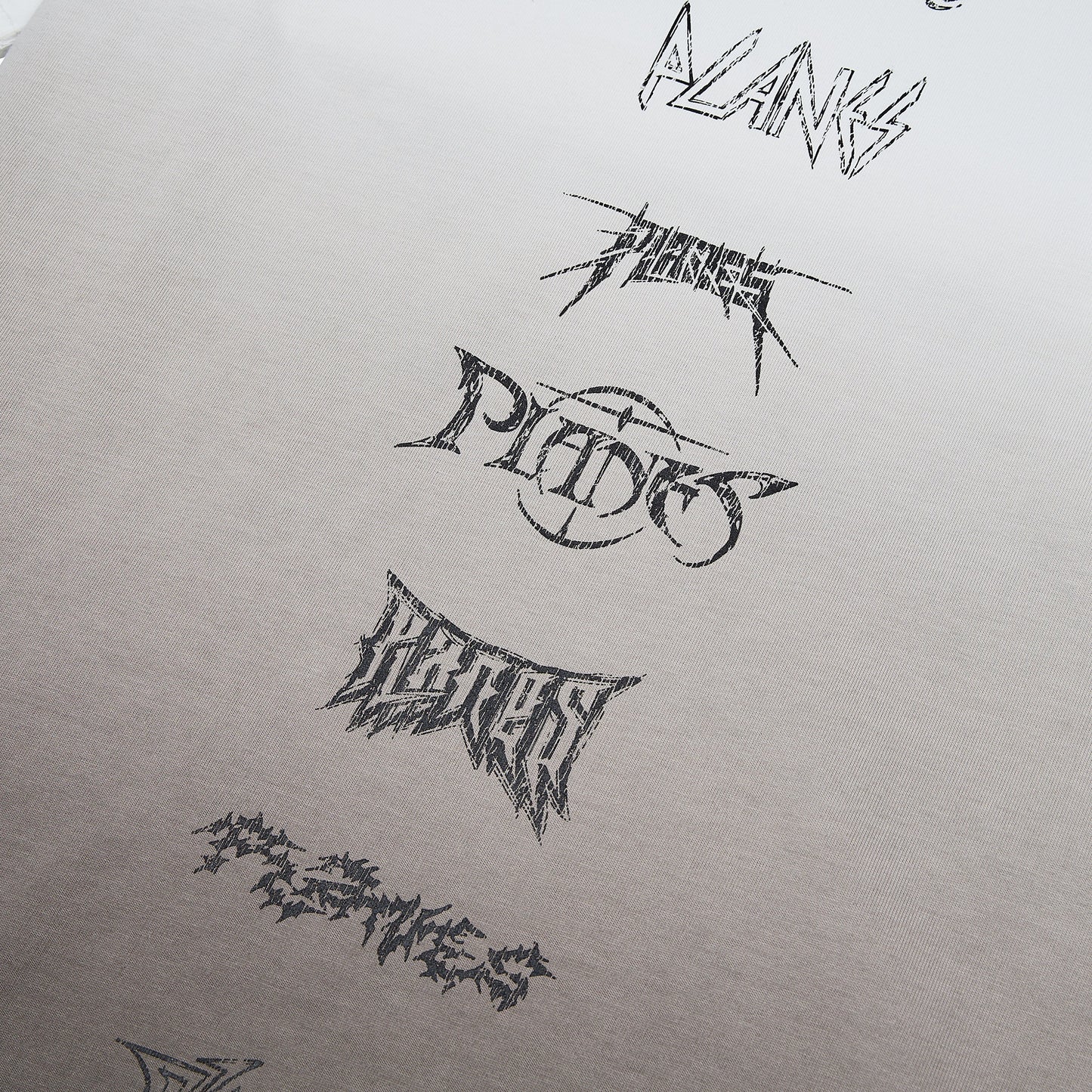 Ombre Multi Planes Logo Tee