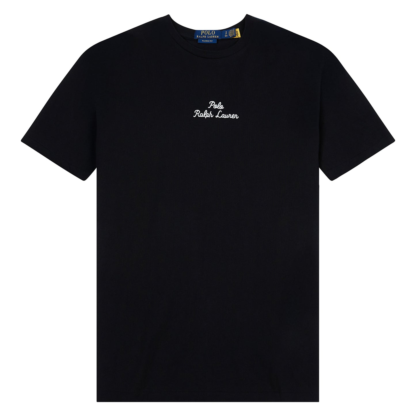 Embroidered Logo Tee | Black