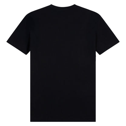 Embroidered Logo Tee | Black