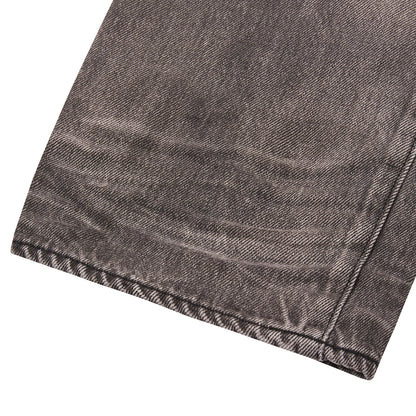 Edo Straight Kuro Peinto Denim | Grey