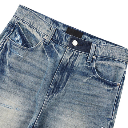 Mael Flared Muddy Sky Denim