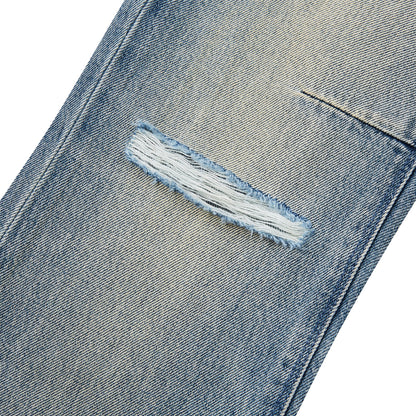 Mael Flared Muddy Sky Denim