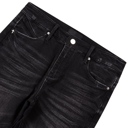 Clayton Graphite Fade Denim