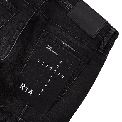 Clayton Graphite Fade Denim