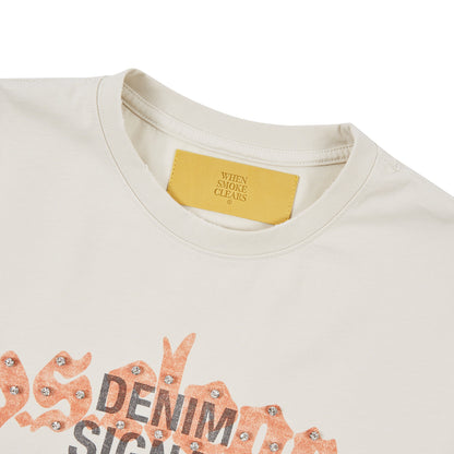 Denim Signal Diamond Tee