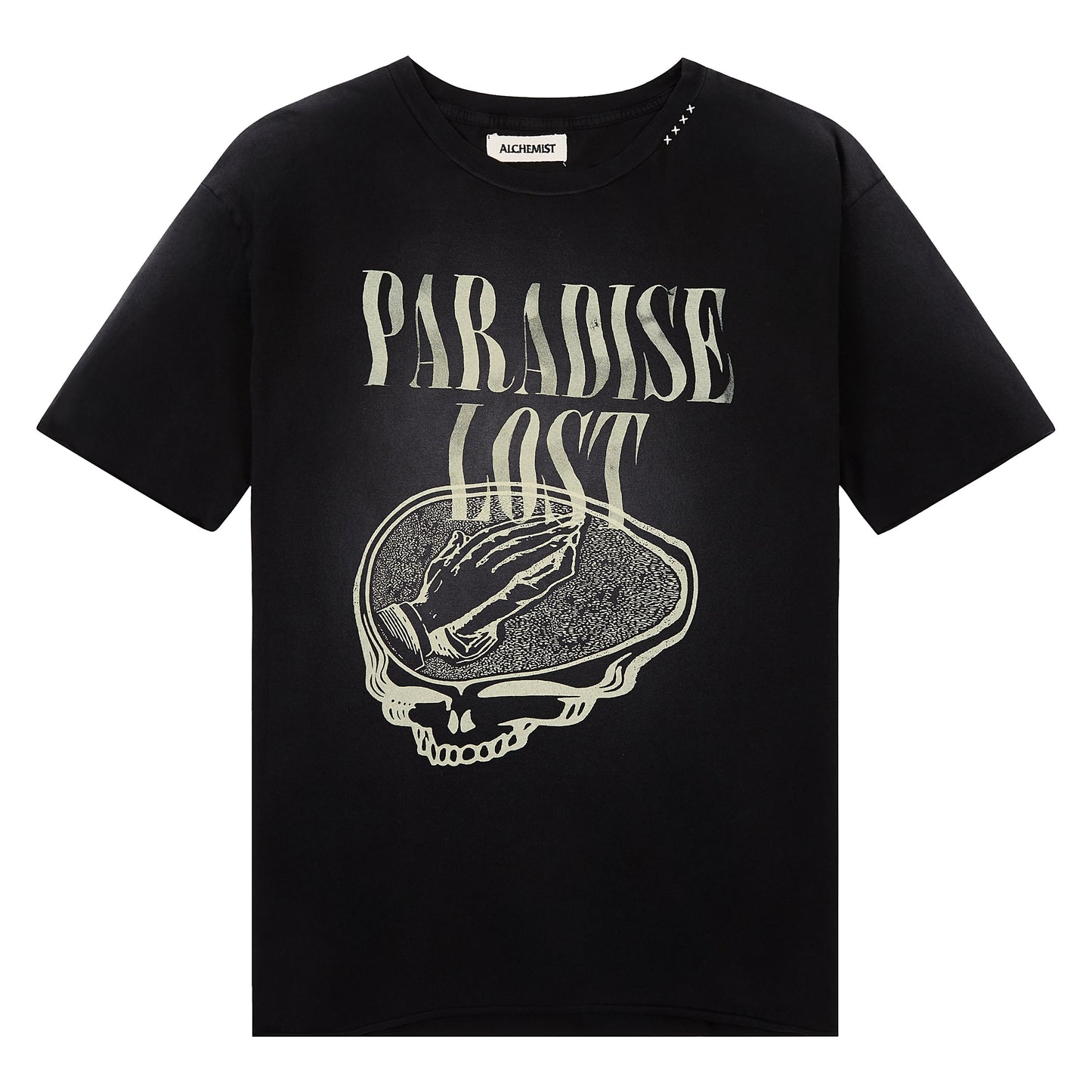 Paradise Pray Tee | Jet Black