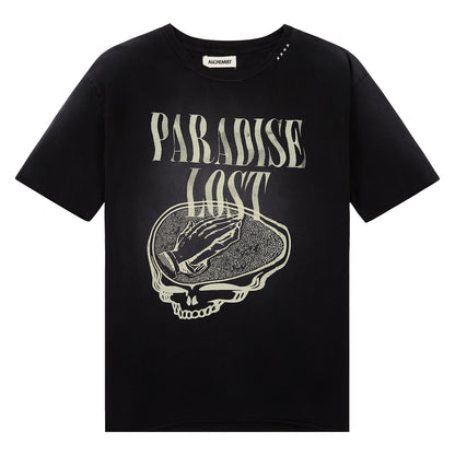 Paradise Pray Tee | Jet Black
