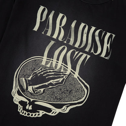 Paradise Pray Tee | Jet Black