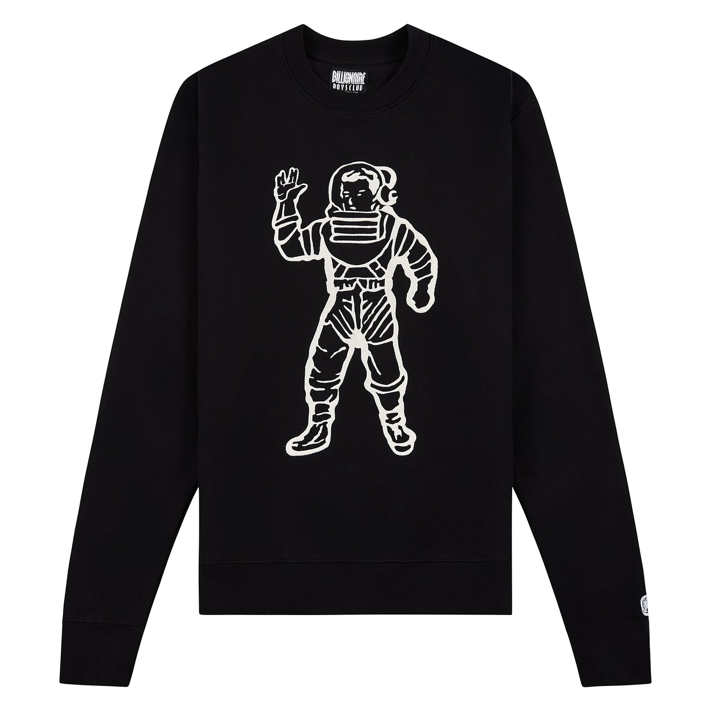 Astronaut Crew Sweatshirt | Black