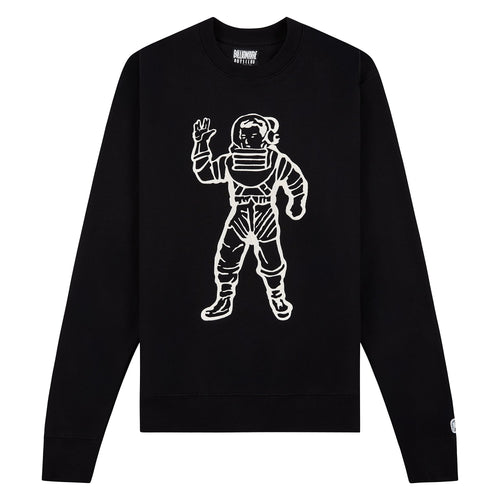 Astronaut Crew Sweatshirt | Black