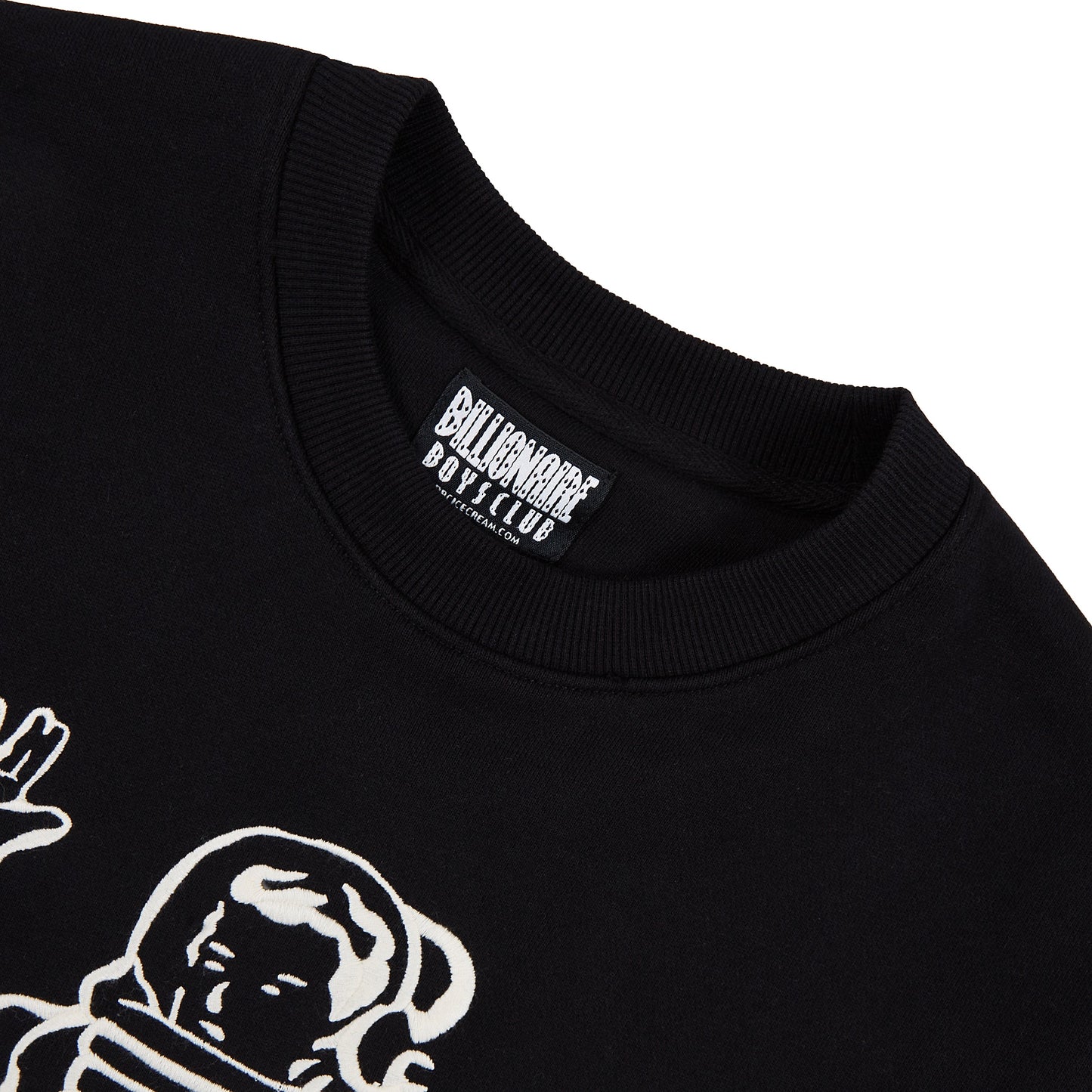 Astronaut Crew Sweatshirt | Black